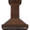 imageZ Line 30 in 400 CFM Designer Series Wooden Wall Mount Range Hood KBRR30