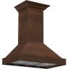 imageZ Line 30 in 400 CFM Designer Series Wooden Wall Mount Range Hood KBRR30