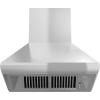 imageZ Line 59736 Z Line 900 CFM Wall Mount Range Hood 36quot Stainless Steel30 in