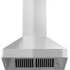 imageZ Line 59736 Z Line 900 CFM Wall Mount Range Hood 36quot Stainless Steel30 in
