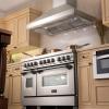 imageZ Line 59736 Z Line 900 CFM Wall Mount Range Hood 36quot Stainless Steel42 in