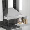 imageZ Line 59736 Z Line 900 CFM Wall Mount Range Hood 36quot Stainless Steel42 in