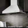 imageZ Line 59736 Z Line 900 CFM Wall Mount Range Hood 36quot Stainless Steel60 in