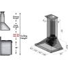 imageZ Line 8KBB36 760 CFM Wall Mount Range Hood with Black Finish 36quot48 in