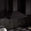 imageZ Line 8KBB36 760 CFM Wall Mount Range Hood with Black Finish 36quot48 in