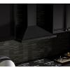 imageZ Line 8KBB36 760 CFM Wall Mount Range Hood with Black Finish 36quot48 in