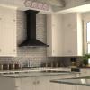 imageZ Line 8KBB36 760 CFM Wall Mount Range Hood with Black Finish 36quot48 in