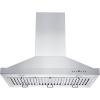 imageZ Line GL2iRD30 30quot 1200 CFM Remote Blower Island Mount Range Hood in Stainless Steel