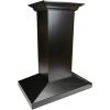 imageZLINE 30 Inches Wooden Island Mount Range Hood in Black Finish