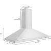 imageZLINE 30quot Convertible Vent Wall Mount Range Hood in Stainless Steel KE3048 in