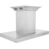 imageZLINE 36 in Island Mount Range Hood in Stainless Steel with Builtin CrownSound Bluetooth Speakers KE2iCRNBT36