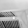 imageZLINE 36 in Satin Stainless Steel Wall Mount Range Hood 8654SN36
