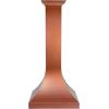 imageZLINE 36quot Designer Series Copper Finish Ducted Wall Range Hood 8632C36