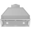 imageZLINE 46quot Ducted Island Mount Range Hood Insert in Stainless Steel 824i4628 in