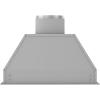 imageZLINE 46quot Ducted Island Mount Range Hood Insert in Stainless Steel 824i4628 in