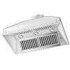 imageZLINE 46quot Ducted Island Mount Range Hood Insert in Stainless Steel 824i4628 in