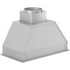 imageZLINE 46quot Ducted Island Mount Range Hood Insert in Stainless Steel 824i4628 in