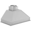 imageZLINE 46quot Ducted Island Mount Range Hood Insert in Stainless Steel 824i4640 in