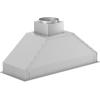 imageZLINE 46quot Ducted Island Mount Range Hood Insert in Stainless Steel 824i4640 in