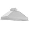 imageZLINE 46quot Ducted Island Mount Range Hood Insert in Stainless Steel 824i4646 in