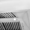 imageZLINE 48 in Satin Stainless Steel Wall Mount Range Hood 8654SN48