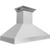 imageZLINE 60quot Ducted Vent Wall Mount Range Hood in Stainless Steel with Builtin CrownSound Bluetooth Speakers 667CRNBT60