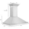 imageZLINE KBCRN36 Range Hood 36 in Stainless Steel30 in