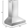imageZLINE KBCRN36 Range Hood 36 in Stainless Steel36 in