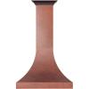imageZLINE 30quot Designer Series HandHammered Copper Finish Wall Range Hood 8632H30