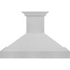 imageZLINE 48 in Satin Stainless Steel Wall Mount Range Hood 8654SN48