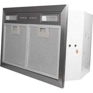 imageZLINE 205quot Ducted Wall Mount Range Hood Insert with LED Lighting in Stainless Steel