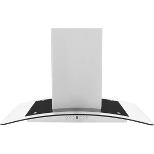 imageZLINE 30 in Island Mount Range Hood in Stainless Steel ampamp Glass GL5i30