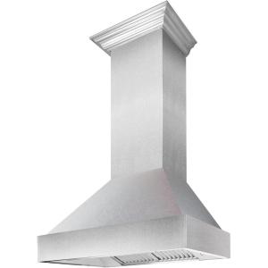 imageZLINE 30 in Satin Stainless Steel Wall Mount Range Hood 8654SN30