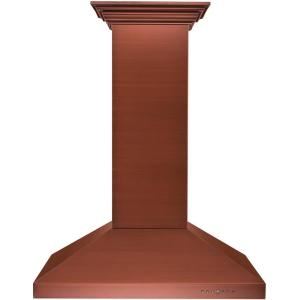 imageZLINE 36 in Designer Series Copper Island Mount Range Hood 8KL3iC36