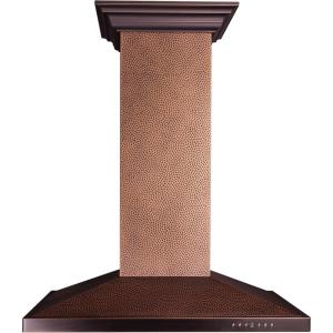 imageZLINE 36 in Designer Series Hand Hammered Copper Island Mount Range Hood 8GL2Hi36