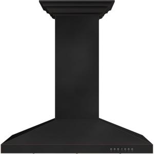 imageZLINE 36 in Designer Series OilRubbed Bronze Island Mount Range Hood 8KL3iB36