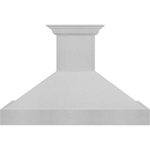 imageZLINE 48 in Satin Stainless Steel Wall Mount Range Hood 8654SN48
