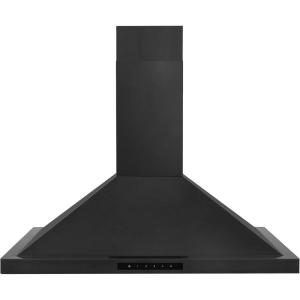 imageZLINE Convertible Vent Wall Mount Range Hood in Black Stainless Steel BSKBN 30