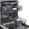 image24quot Top Control Tall Tub Dishwasher in Custom Panel Ready with Stainless Steel Tub and 3rd Rack DWV24 Black Stainless Steel