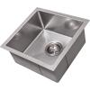 imageZLINE 15 in Boreal Undermount Single Bowl Satin Stainless Steel Bar Kitchen Sink SUS15S