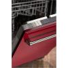 imageZLINE 18 in Compact Top Control Dishwasher in Red Gloss 120Volt with Stainless Steel Tub and Traditional Style Handle