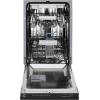 imageZLINE 18quot Tallac Series 3rd Rack Top Control Dishwasher in Black Stainless Steel with Stainless Steel Tub 51dBa DWVBS18