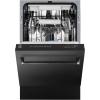 imageZLINE 18quot Tallac Series 3rd Rack Top Control Dishwasher in Black Stainless Steel with Stainless Steel Tub 51dBa DWVBS18