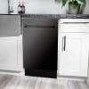 imageZLINE 18quot Tallac Series 3rd Rack Top Control Dishwasher in Black Stainless Steel with Stainless Steel Tub 51dBa DWVBS18
