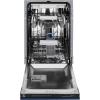 imageZLINE 18quot Tallac Series 3rd Rack Top Control Dishwasher in Blue Gloss with Stainless Steel Tub 51dBa DWVBG18