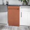 imageZLINE 18quot Tallac Series 3rd Rack Top Control Dishwasher in Copper with Stainless Steel Tub 51dBa DWVC18