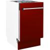 imageZLINE 18quot Tallac Series 3rd Rack Top Control Dishwasher in Red Gloss with Stainless Steel Tub 51dBa DWVRG18