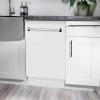 imageZLINE 18quot Tallac Series 3rd Rack Top Control Dishwasher in White Matte with Stainless Steel Tub 51dBa DWVWM18