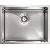 imageZLINE 23 in Meribel Undermount Single Bowl Satin Stainless Steel Kitchen Sink with Bottom Grid SRS23S