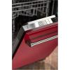 imageZLINE 24 in Top Control Dishwasher in Red Gloss 120Volt with Stainless Steel Tub and Traditional Style Handle